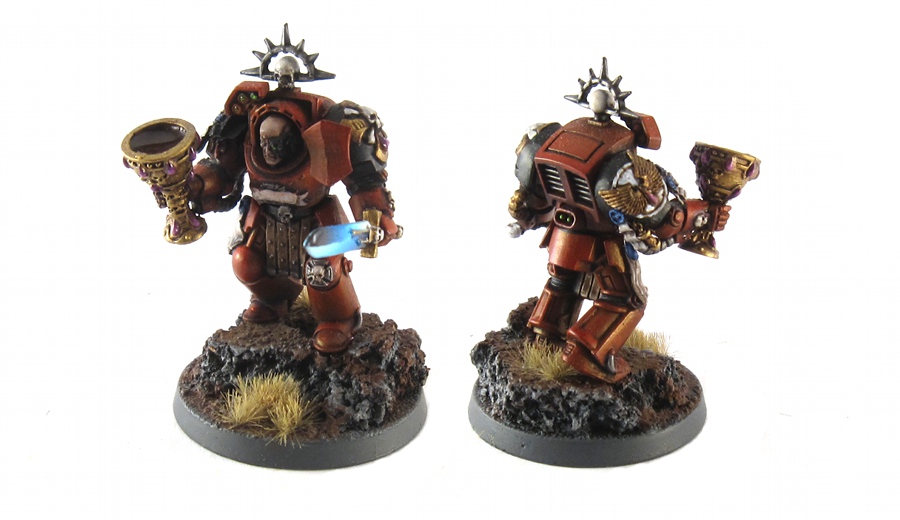 40k BA - Sanguinary Priest in Terminator Armour