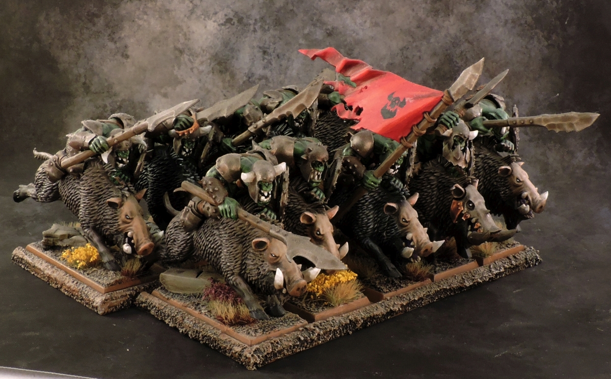 WFB Orcs - Boar Boyz 1