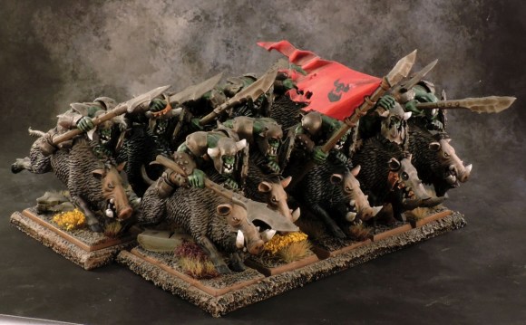WFB Orcs - Boar Boyz 1