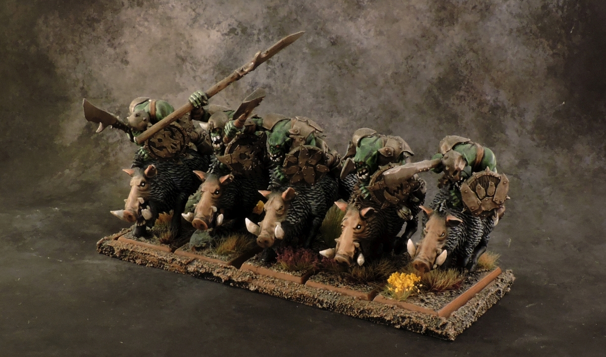 WFB Orcs - Boar Boyz 2