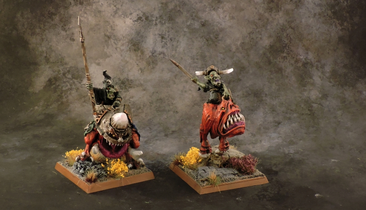 WFB Orcs - Giant Squig Riders