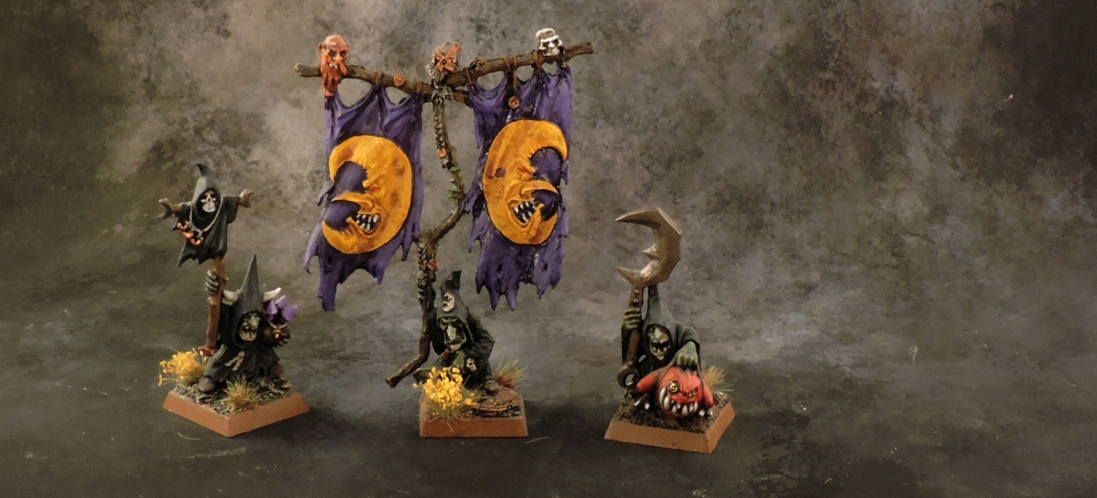 WFB Orcs - Night Goblin Bosses