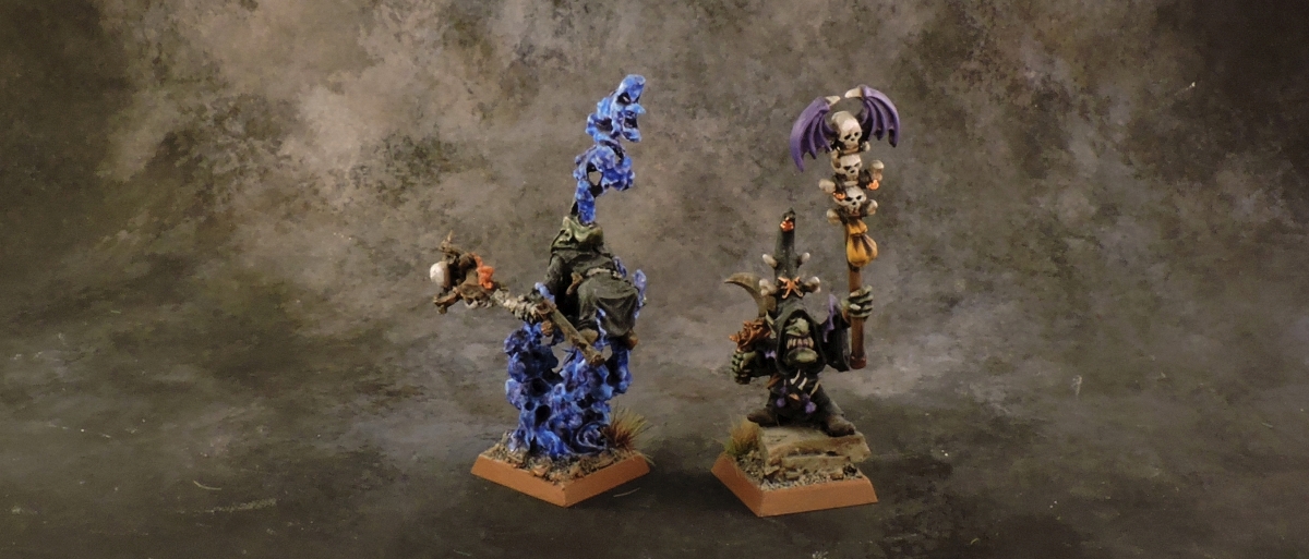 WFB Orcs - Night Goblin Shamans