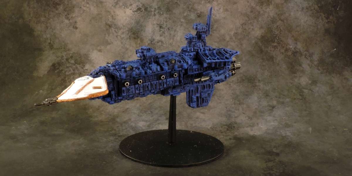 Battle fleet gothic - BFG - Cuirassé Emperor